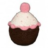 CUPCAKE ROSE EN CROCHET ORGANIC