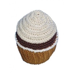 JOUET CUPCAKE CHANTILLY EN CROCHET ORGANIC