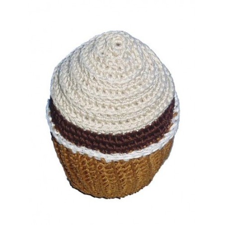 JOUET CUPCAKE CHANTILLY EN CROCHET ORGANIC