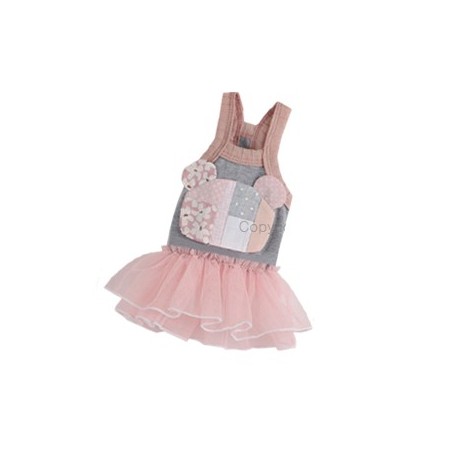 Robe Pastel Nounours rose