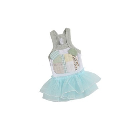 Robe Pastel Nounours bleue