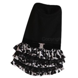 Robe Love Leopard – Noire