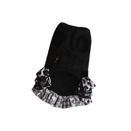 Robe Love Leopard – Noire