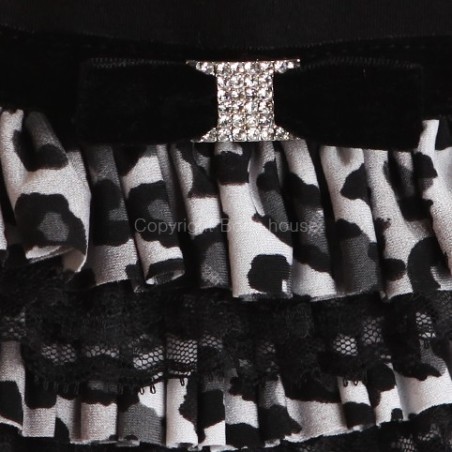 Robe Love Leopard – Noire