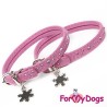 Halsband Strass – Roze