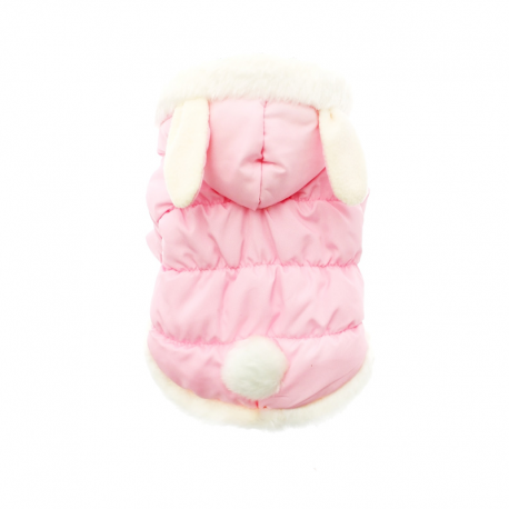 Manteau Cute Bunny rose Manteau Cute Bunny rose