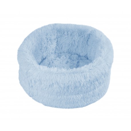 Panier Fluffy Ovale bleu
