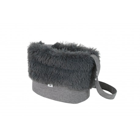 Sac de transport Fluffy gris anthracite Sac de transport Fluffy gris anthracite