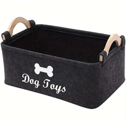 Panier à Jouets Dog Toys – Gris