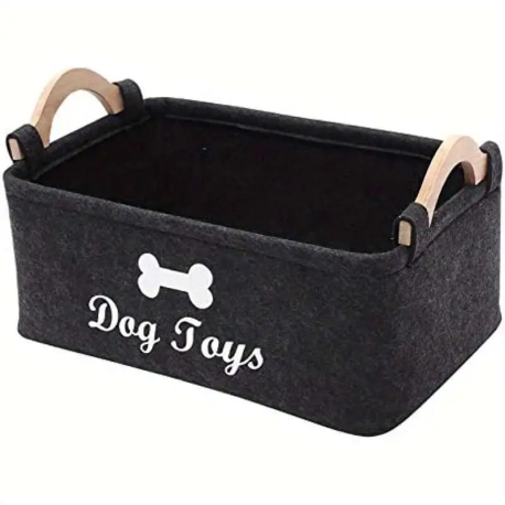 Panier à Jouets Dog Toys – Gris