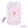 T-Shirt Rosa – Blanc fleuri