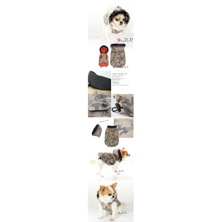 Camouflage Jas – Beige