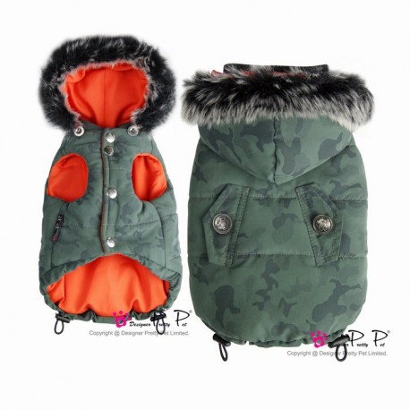 Manteau camouflage vert Manteau camouflage vert