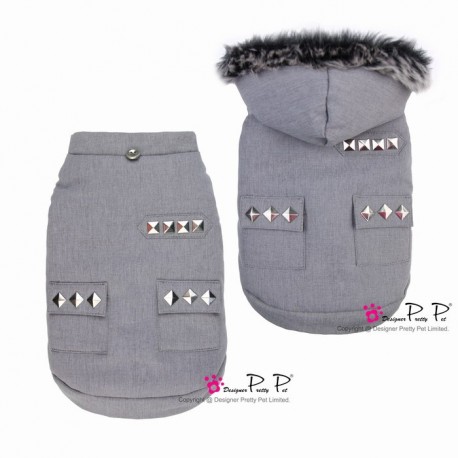 Manteau Cool Pocket gris Manteau Cool Pocket gris