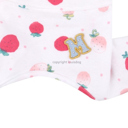 Strawberry Overalls – Blanc